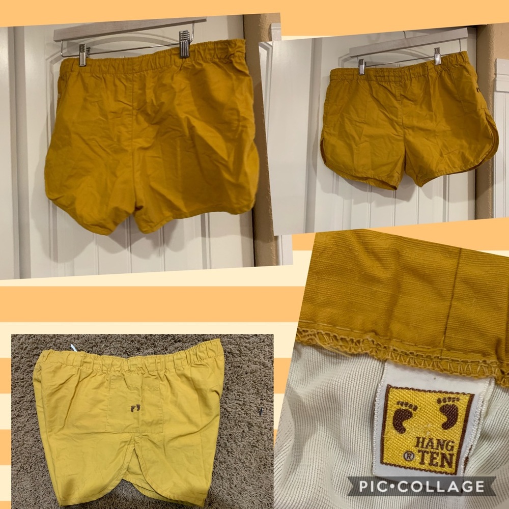 Vintage 70’s Hang Ten men’s 34 swim trunks